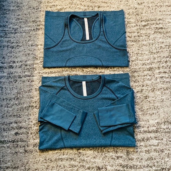 Lululemon | 🦄 Matching Set Swiftly | RARE Swiftly Tech Desert Teal LS… - Picture 6 of 8